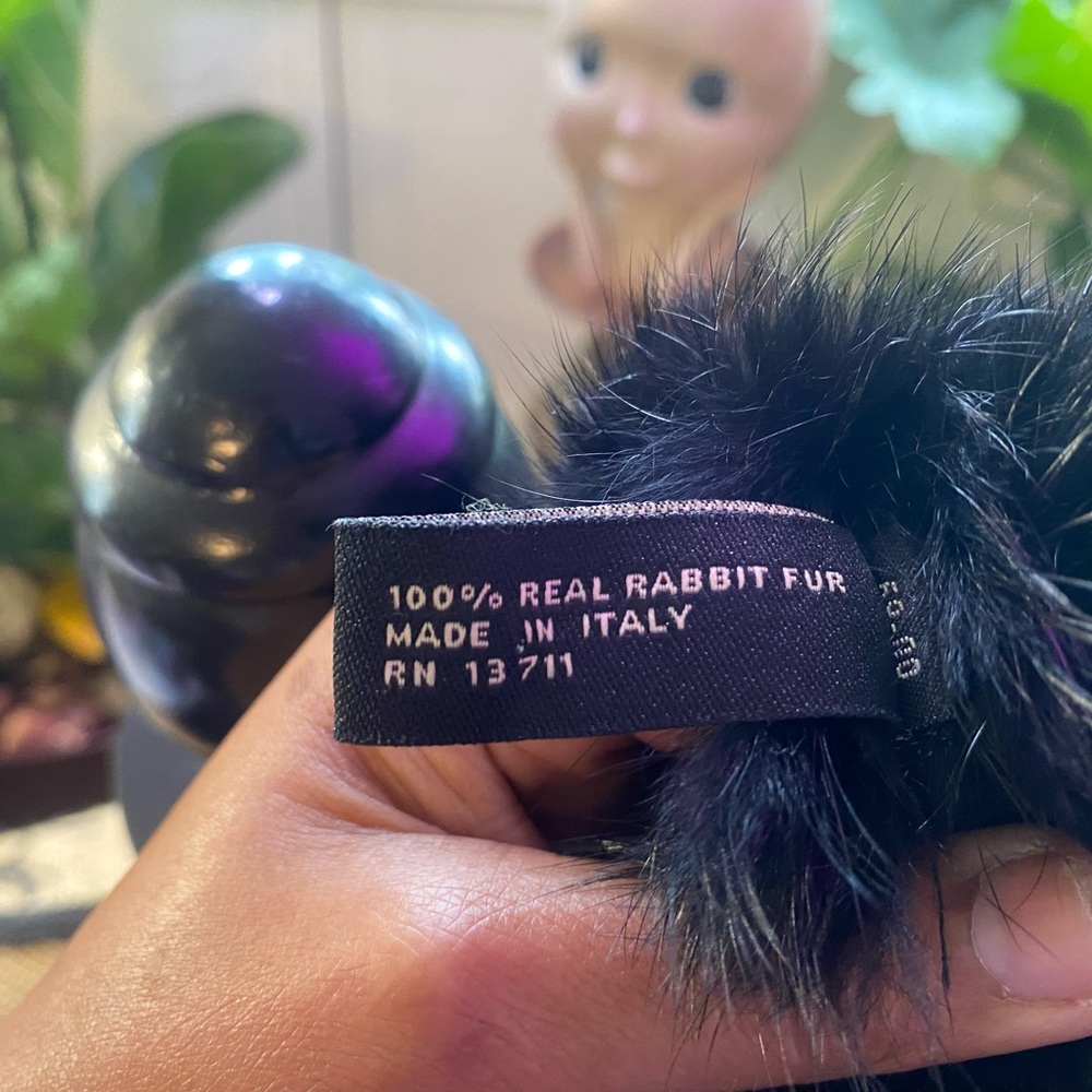 Rex Rabbit Fur Scarve - Picture 9 of 10